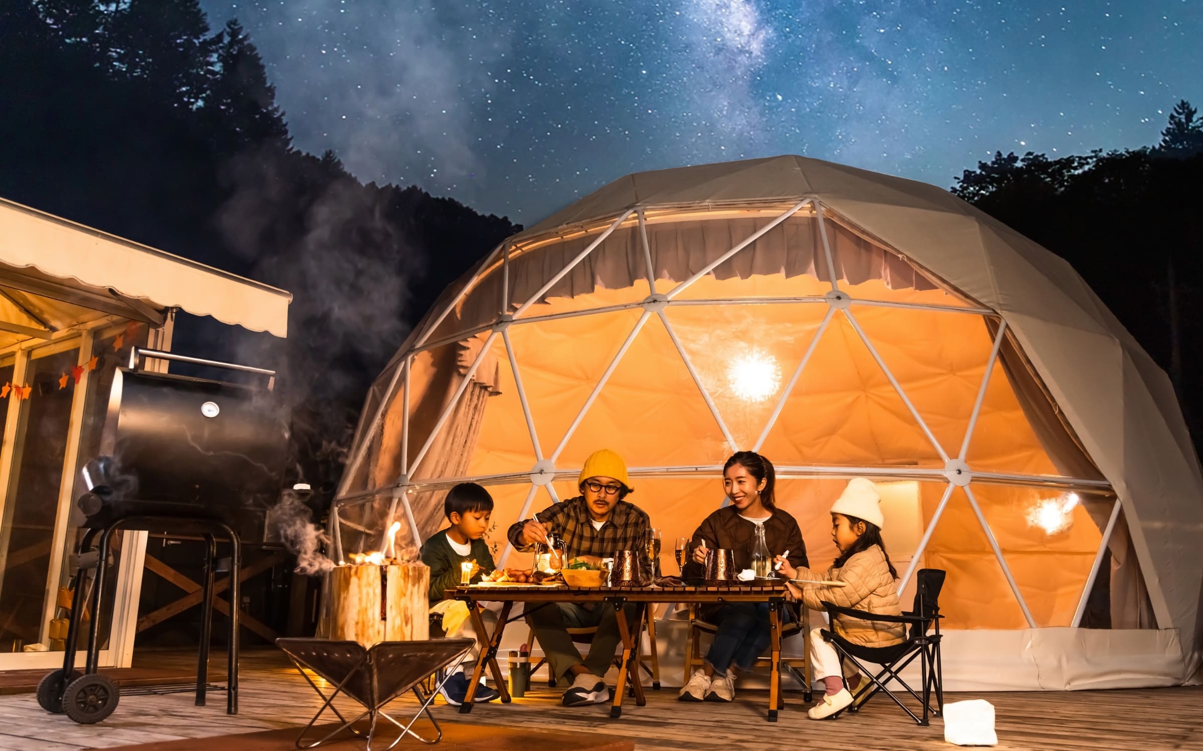 グランピング施設